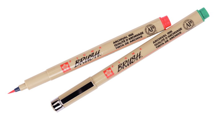 Talens Sakura Pigma Brush Estuche de 9 Rotuladores Punta Pincel Surtidos Talens Sakura Pigma Brush Estuche de 9 Rotuladores Punta Pincel Surtidos